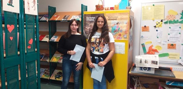 Anja Tomanič in Nuša Hrelić »vpeti« v evropski dan jezikov